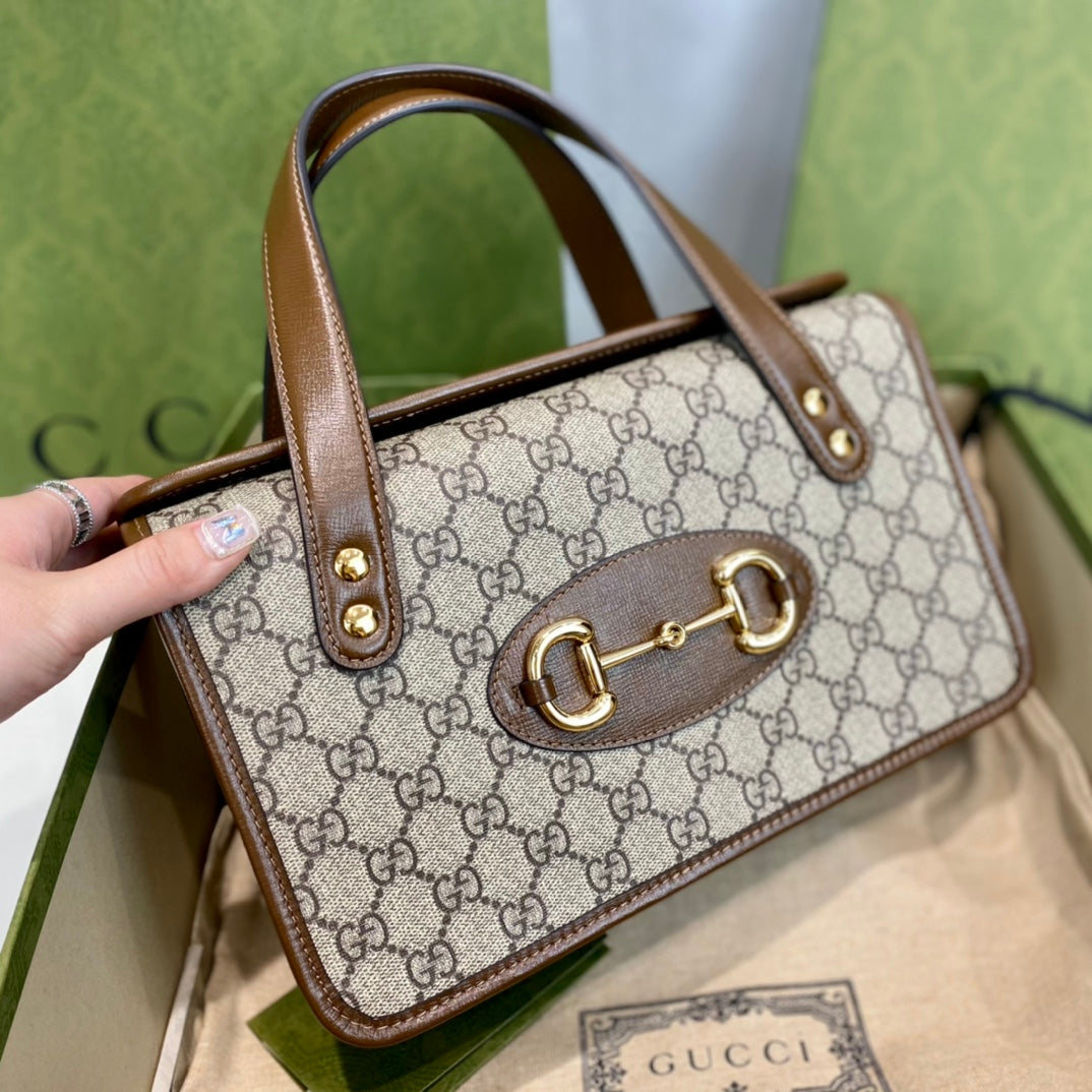Gucci 1955 Horsebit Top Handle Box Bag