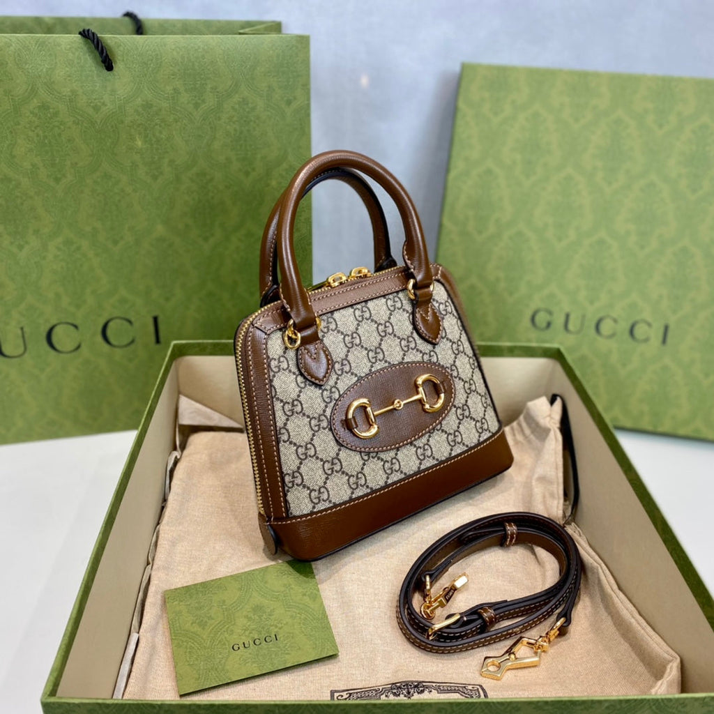 Gucci 1955 Horsebit Mini Dome Shoulder Bag