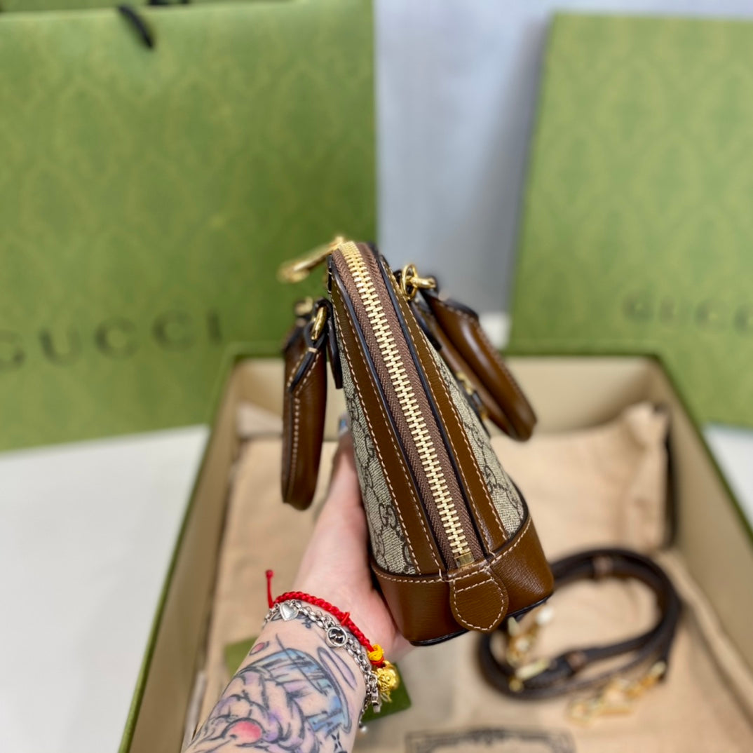 Gucci 1955 Horsebit Mini Dome Shoulder Bag