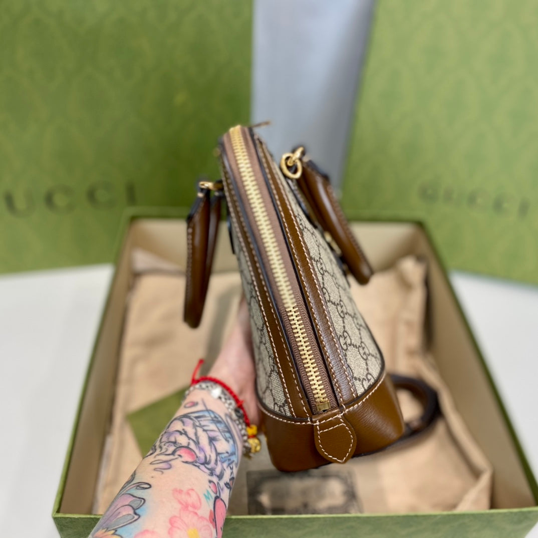 Gucci 1955 Horsebit Shell Shoulder Bag