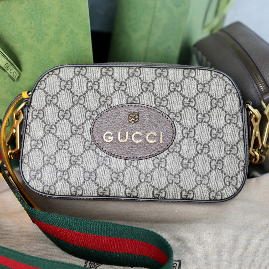 Gucci Neo Vintage Dionysus Tiger Head Shoulder Bag