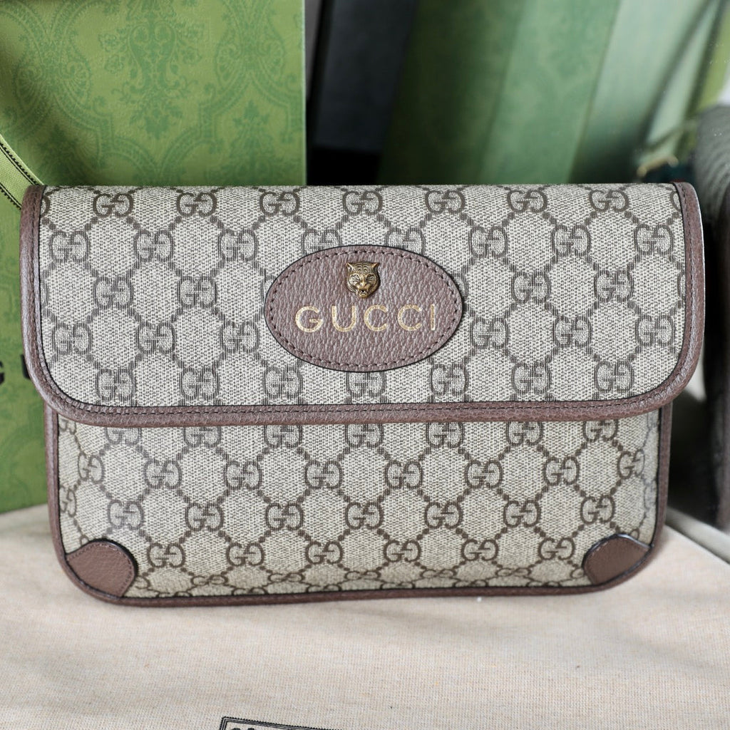 Gucci Neo Vintage Tiger Head Belt Bag
