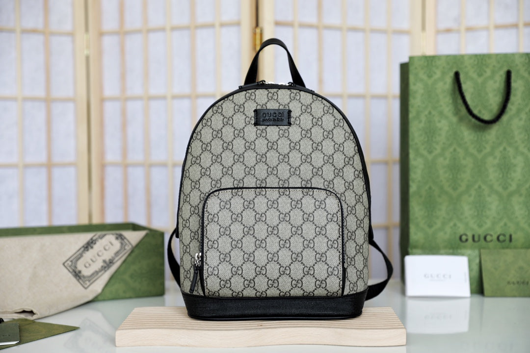 Gucci GG Black Backpack