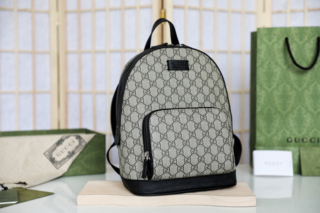 Gucci GG Black Backpack