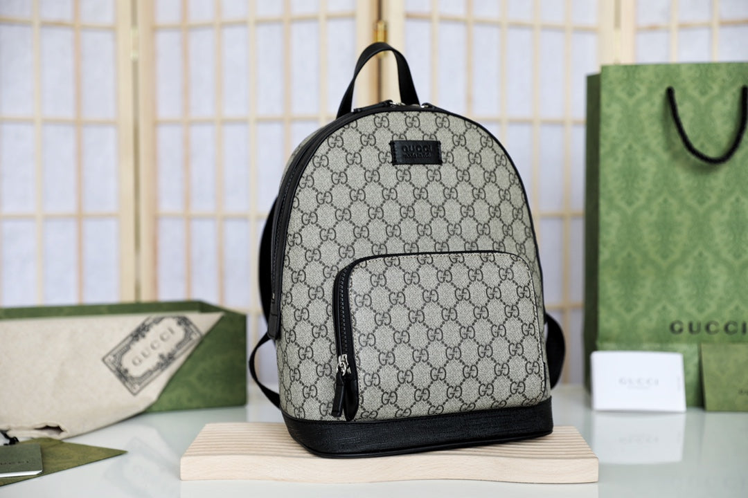 Gucci GG Black Backpack