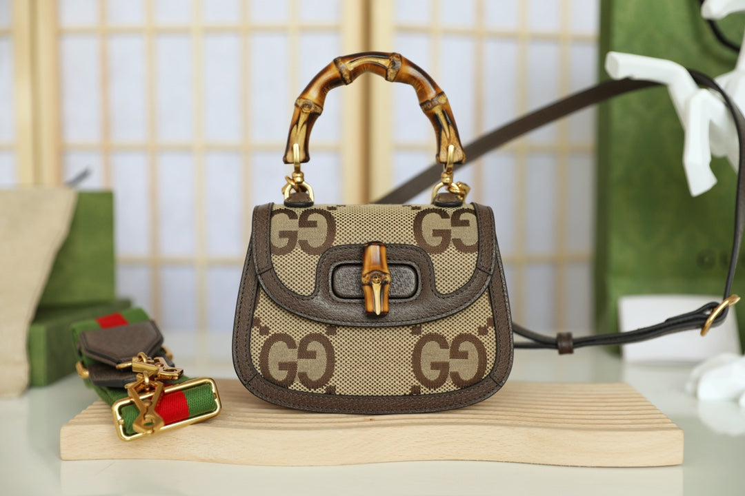 Gucci Bamboo Mini Top Handle Bag