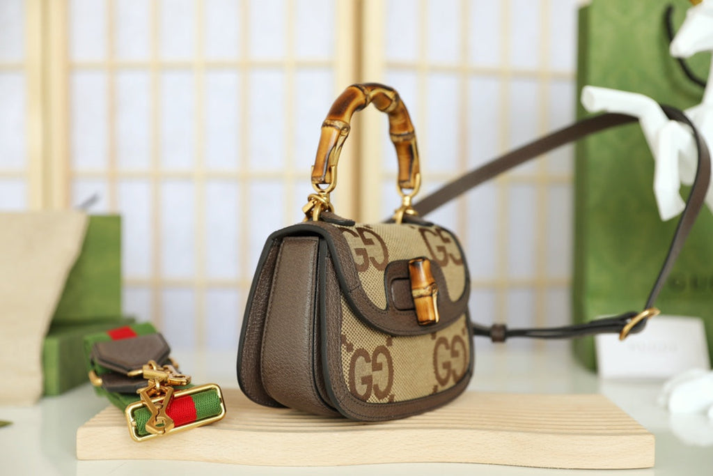 Gucci Bamboo Mini Top Handle Bag
