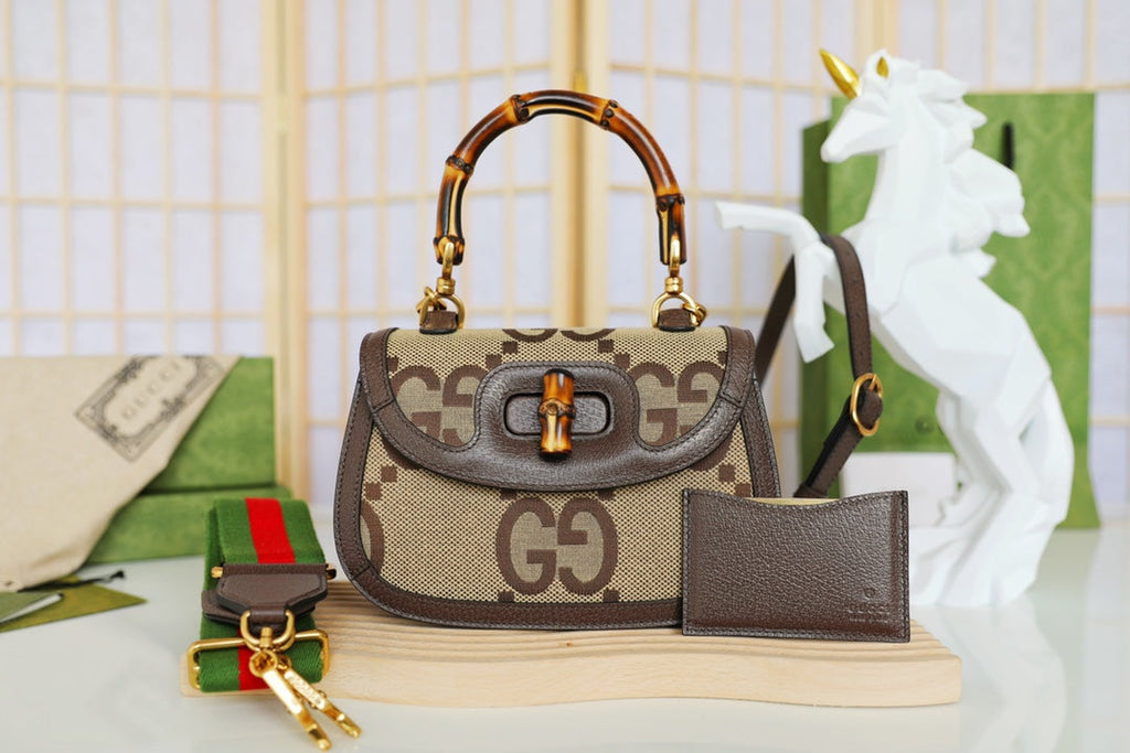 Gucci Bamboo Small Top Handle Bag