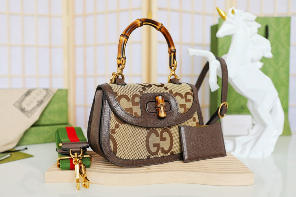 Gucci Bamboo Small Top Handle Bag