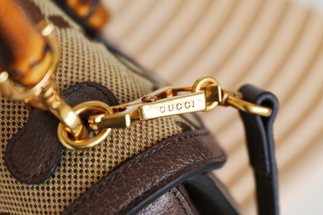 Gucci Bamboo Small Top Handle Bag