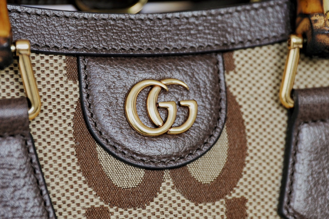 Gucci Diana Bamboo Handle Mini Top Handle Bag