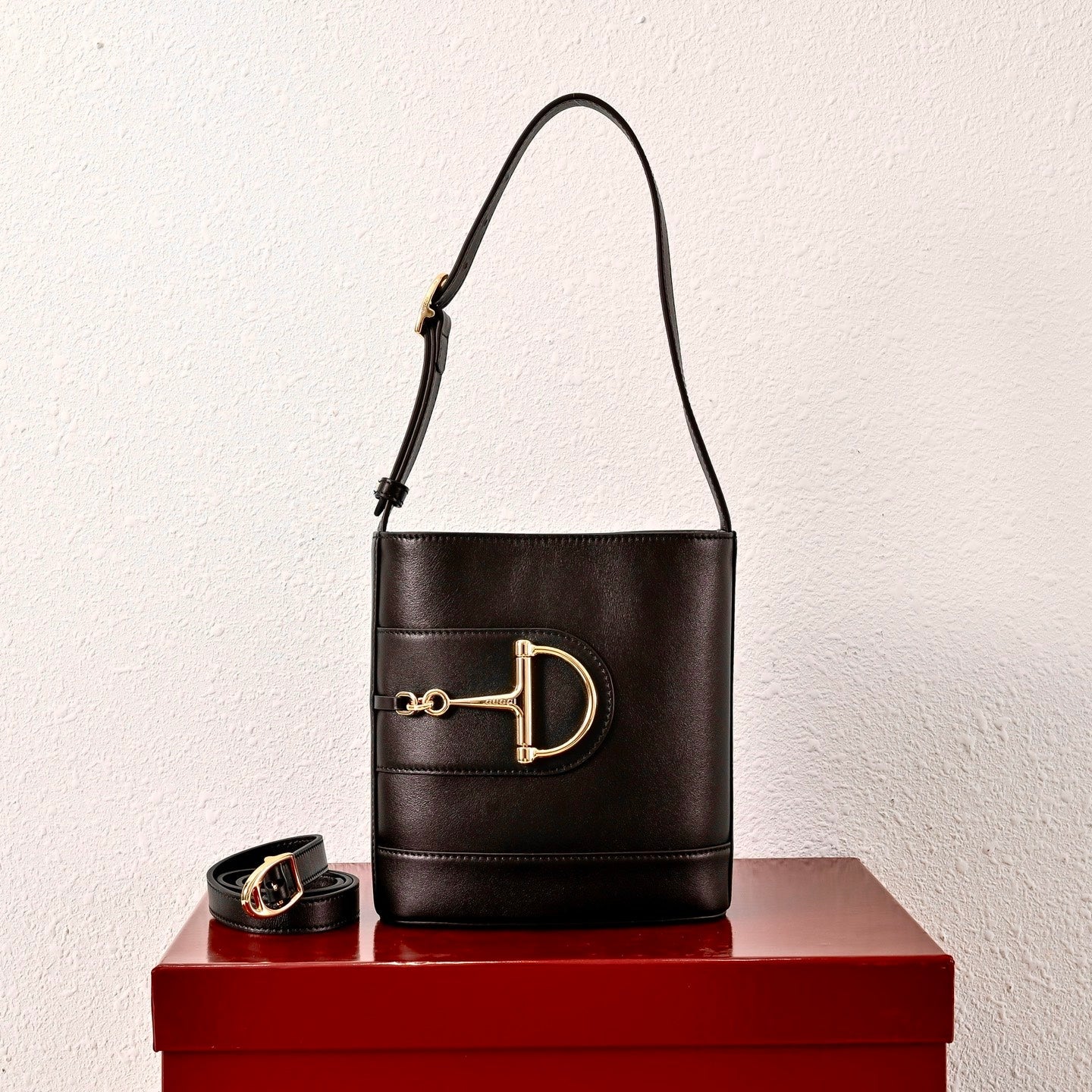 Gucci 73 Series Horsebit Bucket Bag