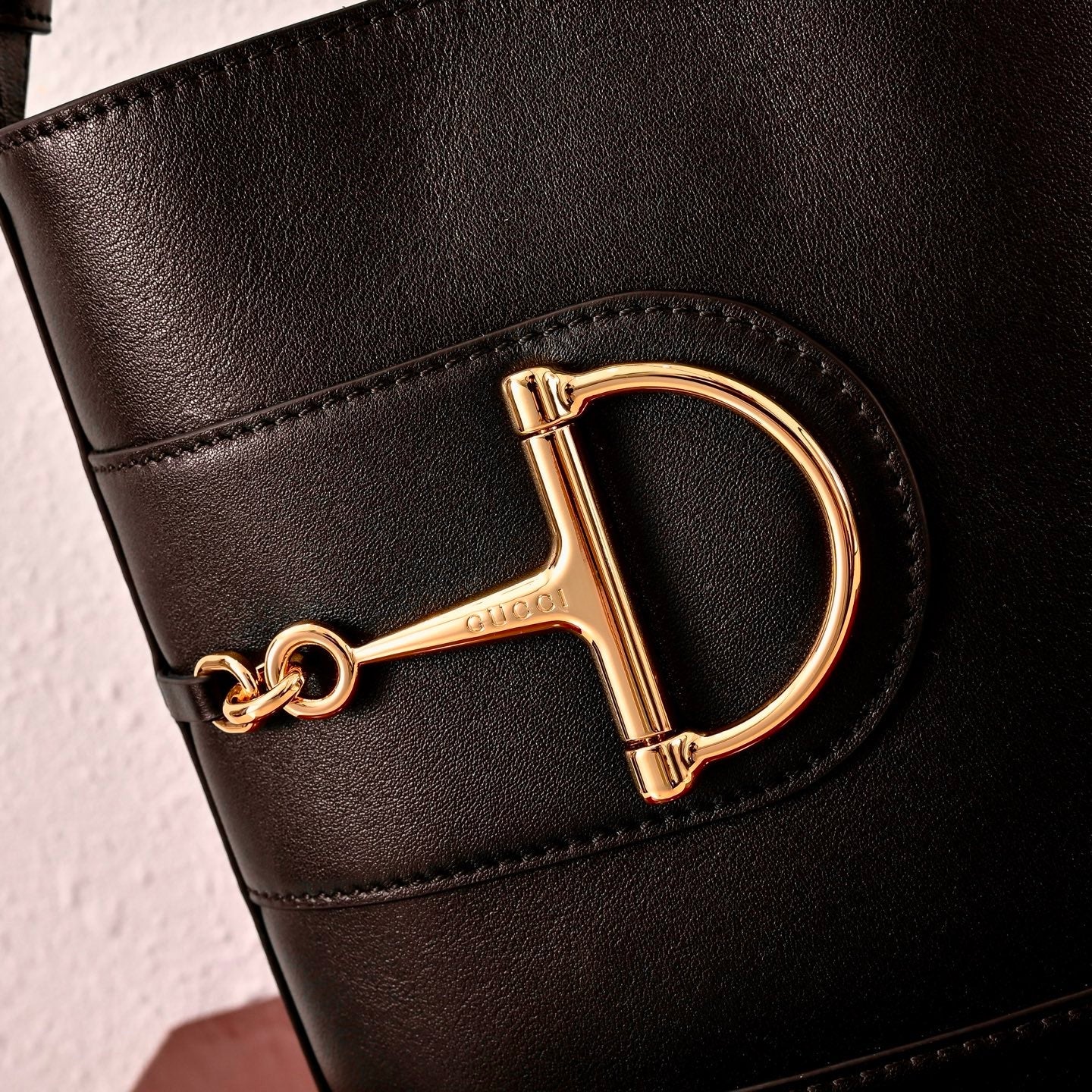 Gucci 73 Series Horsebit Bucket Bag