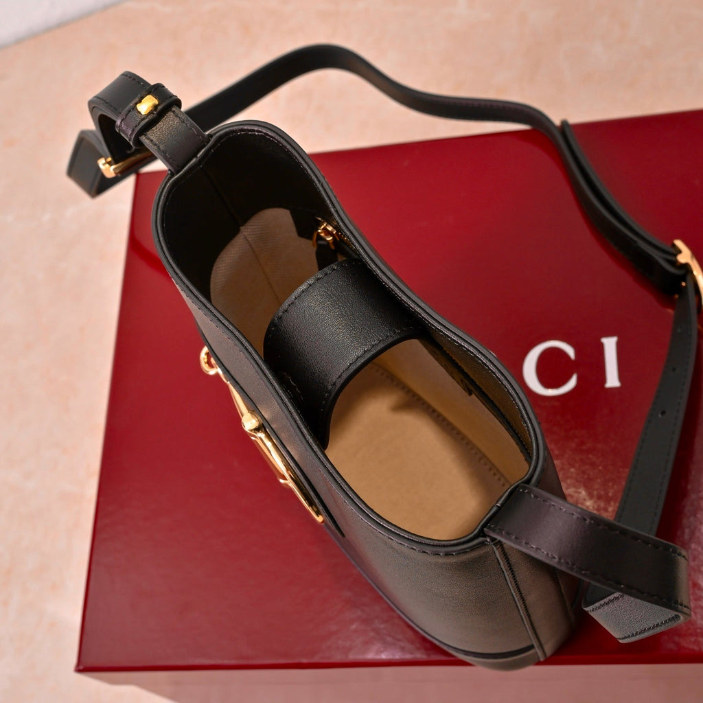 Gucci 73 Series Horsebit Bucket Bag