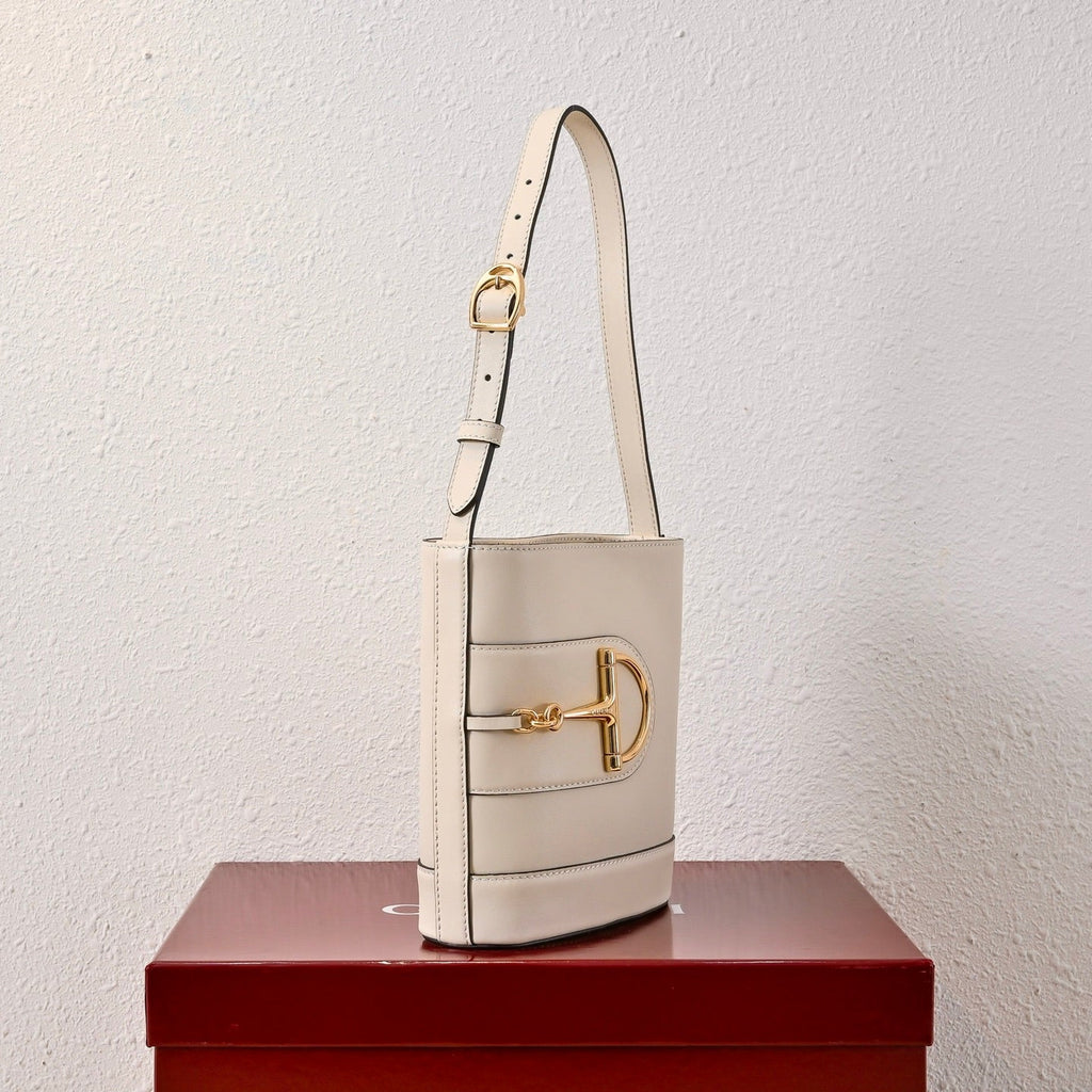 Gucci 73 Series Horsebit Bucket Bag