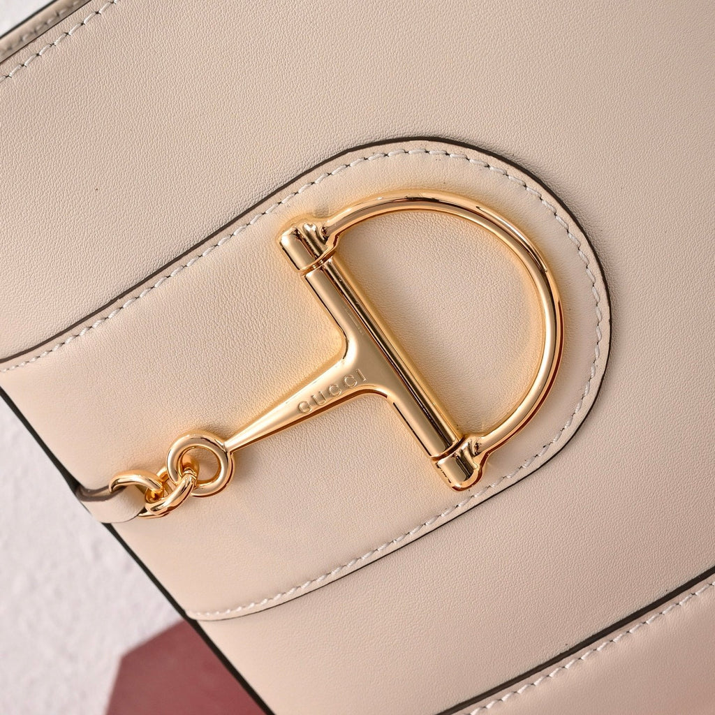 Gucci 73 Series Horsebit Bucket Bag