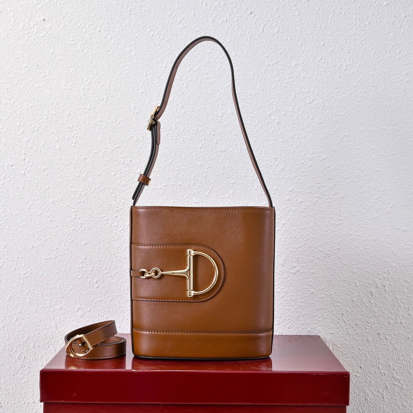 Gucci 73 Series Horsebit Bucket Bag