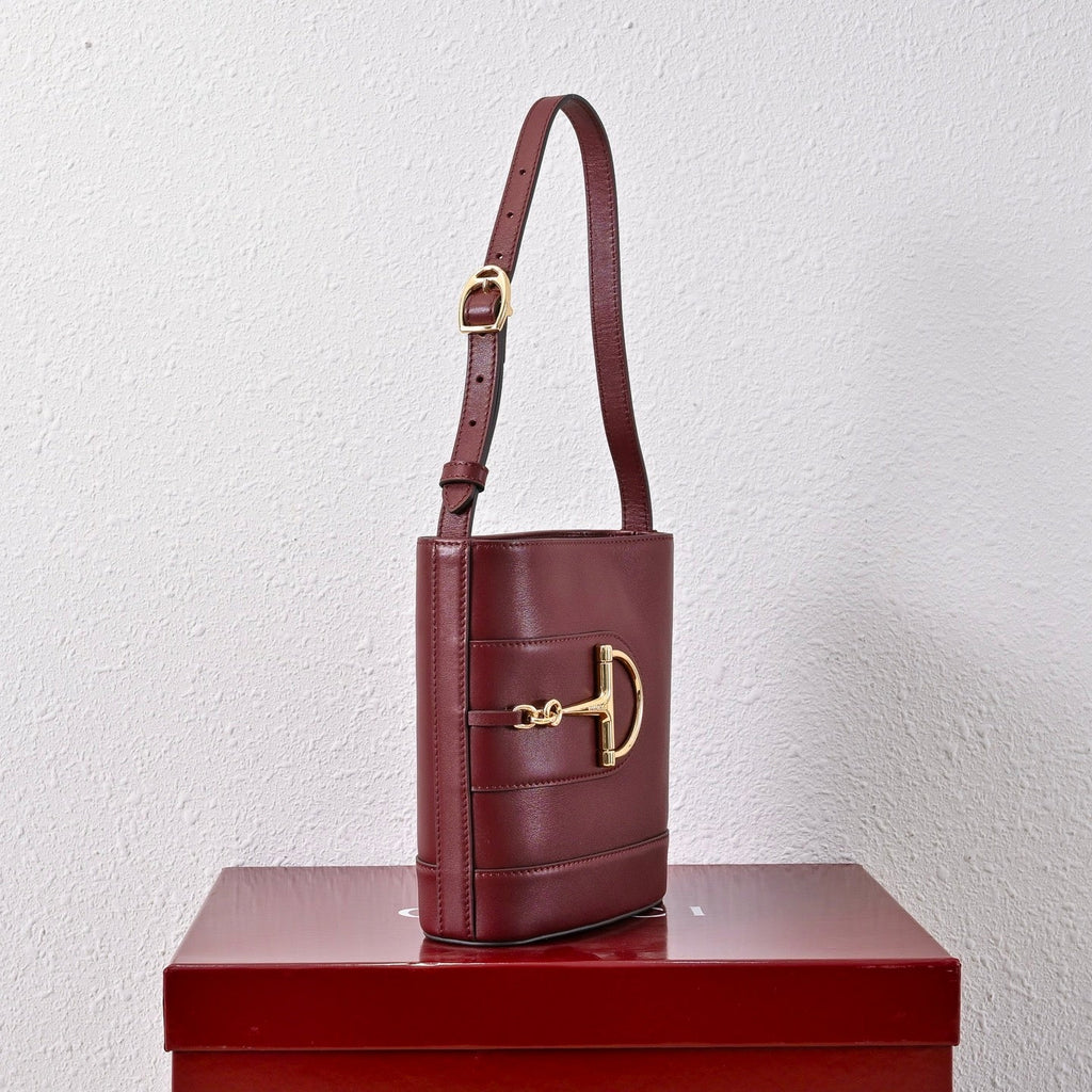 Gucci 73 Series Horsebit Bucket Bag