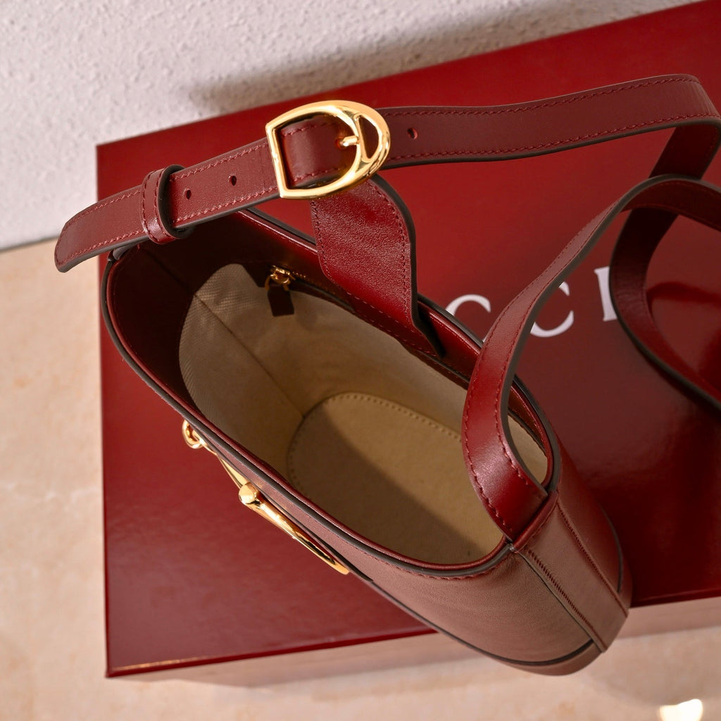 Gucci 73 Series Horsebit Bucket Bag
