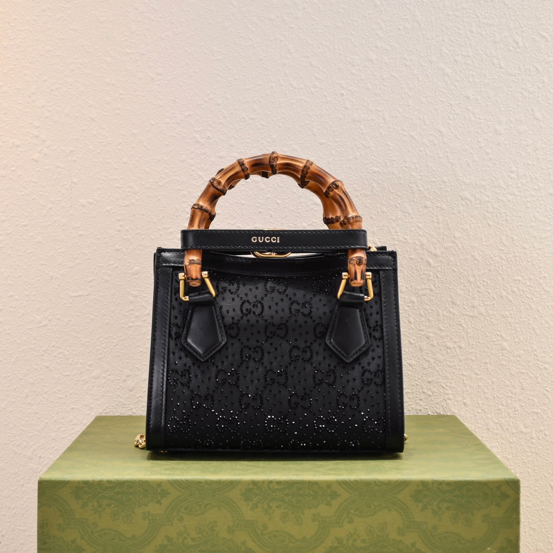Gucci Diana Bamboo Mini Top Handle Bag