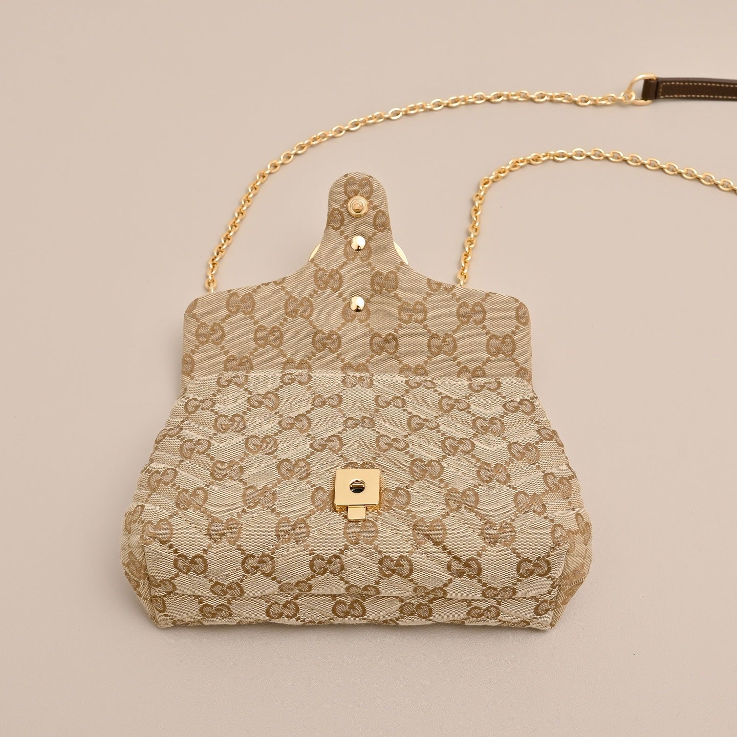 Gucci GG Marmont Mini Canvas Shoulder Bag