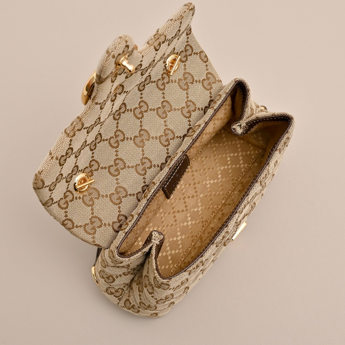 Gucci GG Marmont Mini Canvas Shoulder Bag