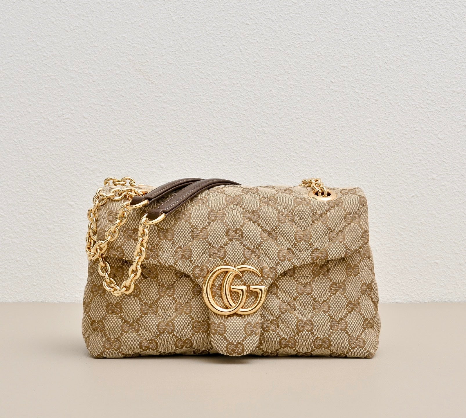 Gucci GG Marmont Small Canvas Shoulder Bag