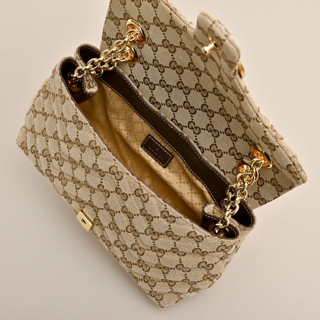 Gucci GG Marmont Small Canvas Shoulder Bag