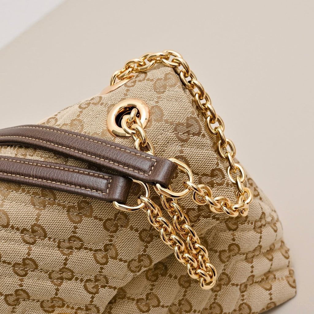 Gucci GG Marmont Medium Canvas Shoulder Bag