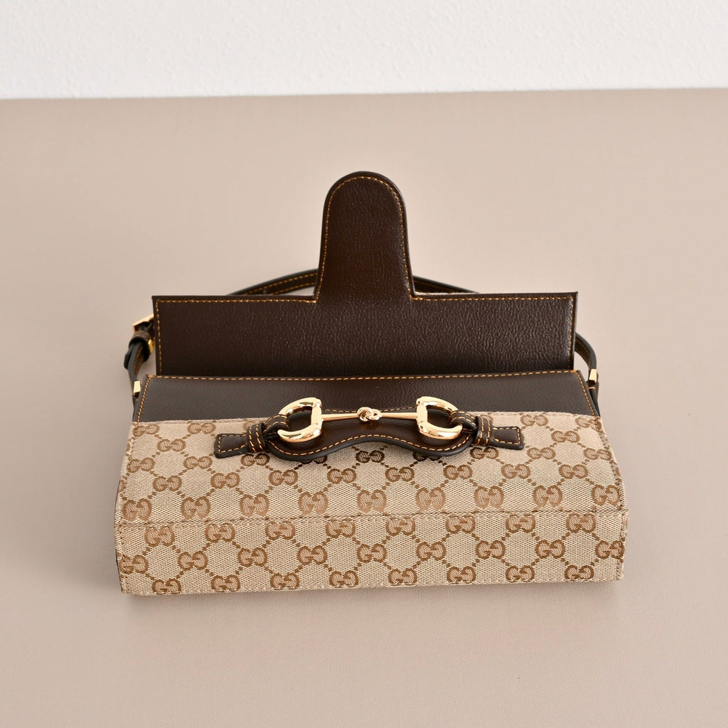 Gucci Horsebit Ristretto Shoulder Bag