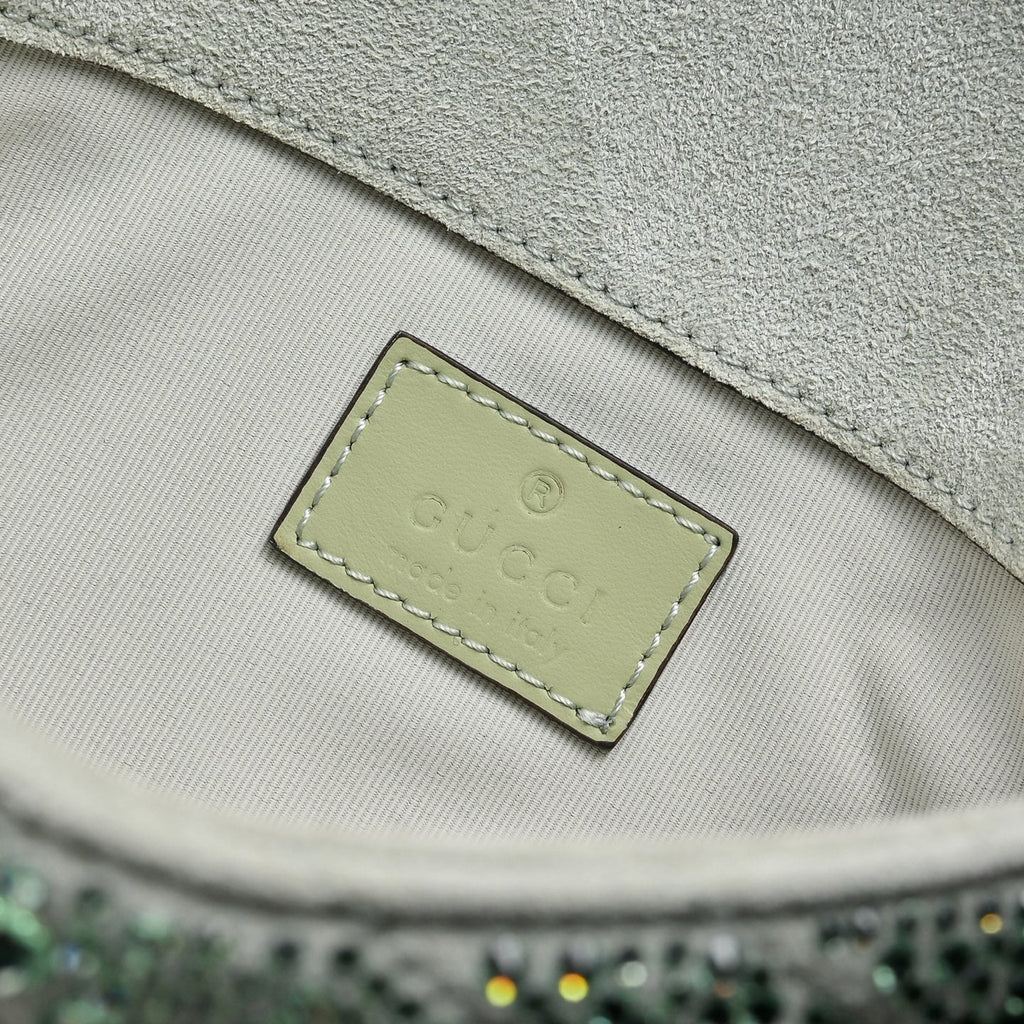 Gucci GG Marmont Crystal Mini Shoulder Bag