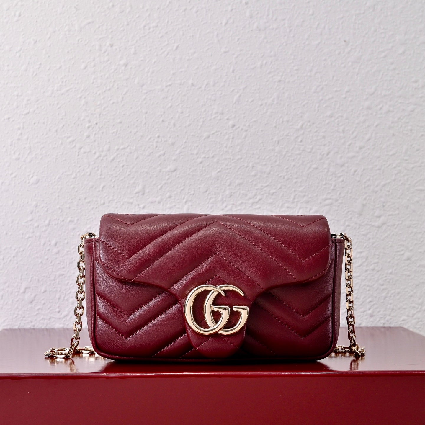 Gucci GG Marmont 2.0 Mini Lambskin Shoulder Bag