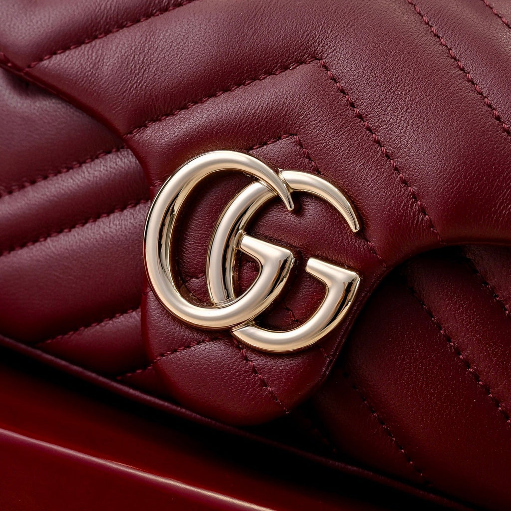 Gucci GG Marmont 2.0 Mini Lambskin Shoulder Bag
