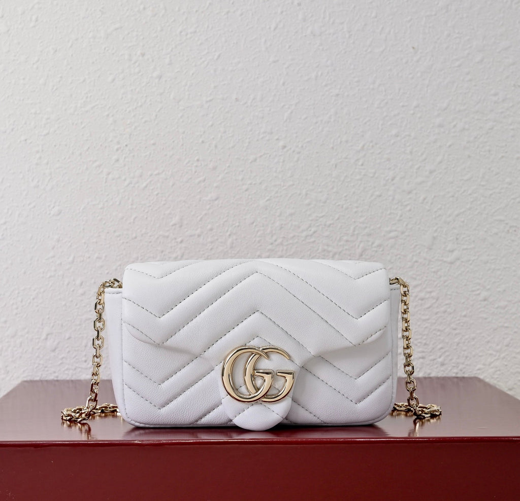 Gucci GG Marmont 2.0 Mini Lambskin Shoulder Bag