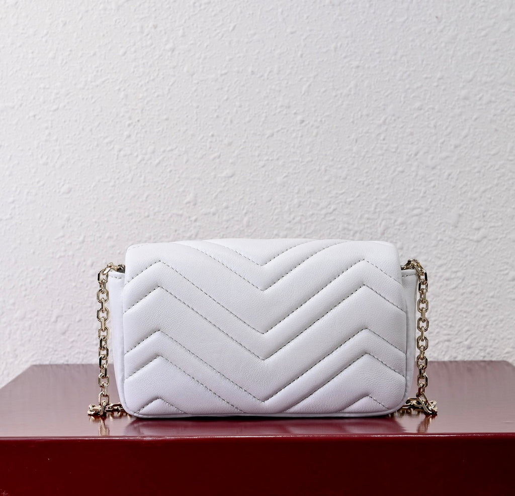 Gucci GG Marmont 2.0 Mini Lambskin Shoulder Bag