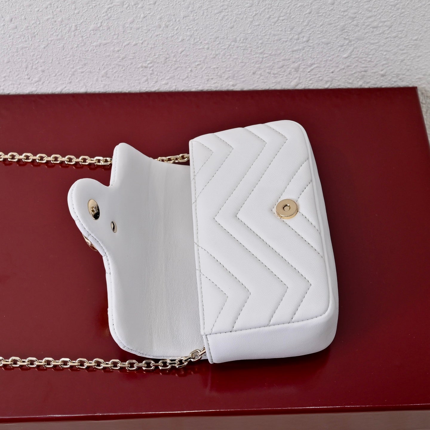 Gucci GG Marmont 2.0 Mini Lambskin Shoulder Bag