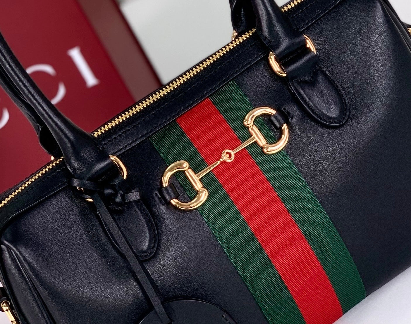 Gucci Borsetto Medium Boston Bag