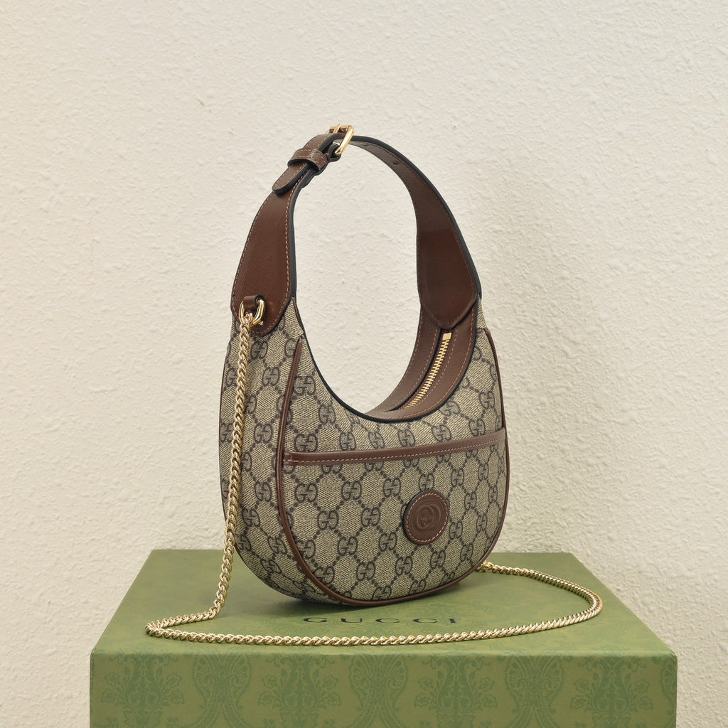 Gucci GG Retro Half Moon Bag