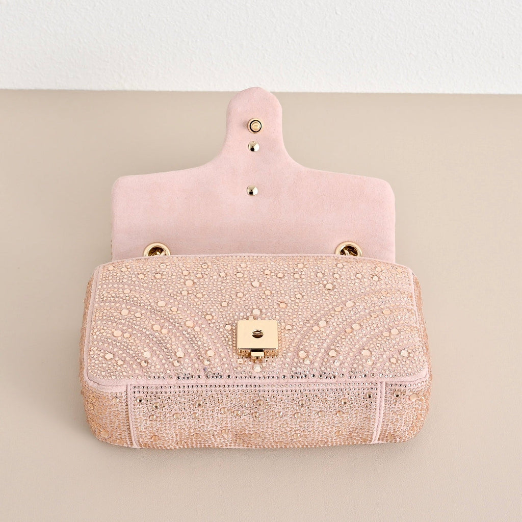 Gucci GG Marmont Crystal Star Shoulder Bag