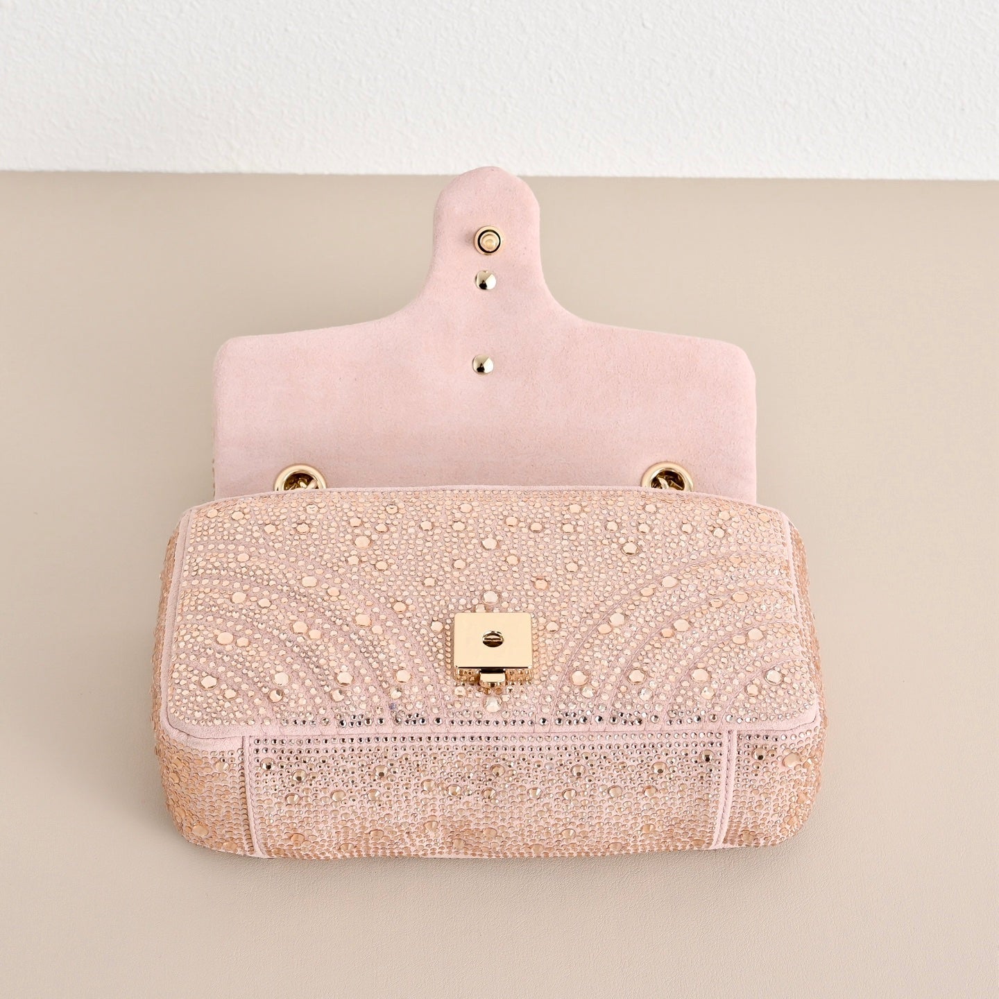 Gucci GG Marmont Crystal Star Shoulder Bag