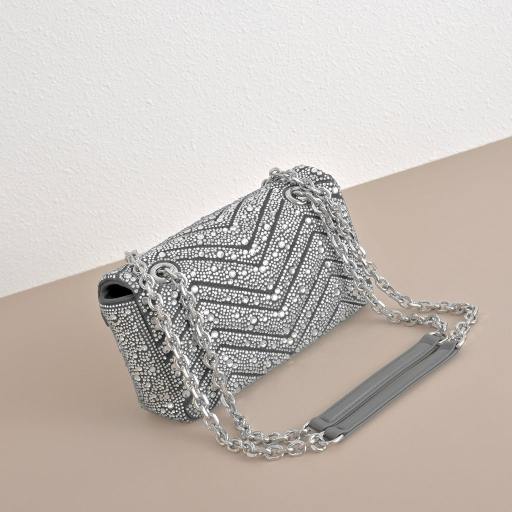 Gucci GG Marmont Crystal Star Shoulder Bag