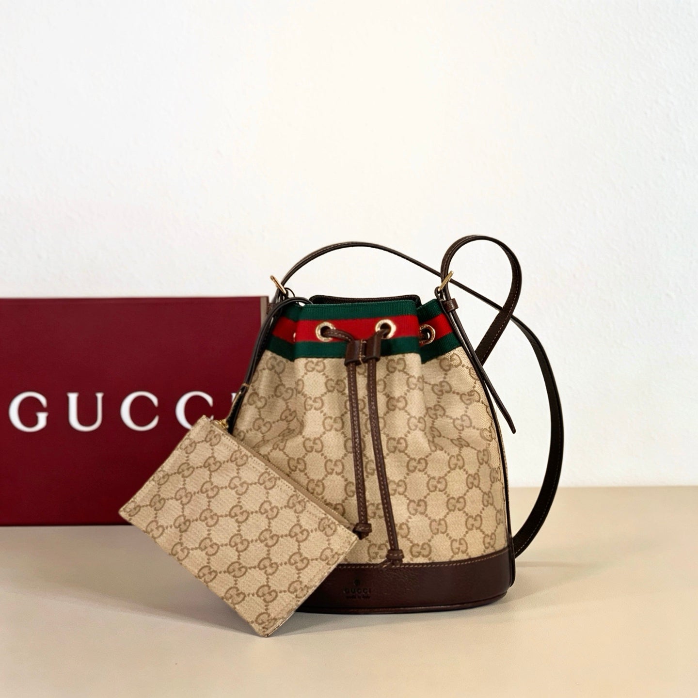 Gucci GG Venice Small Bucket Bag