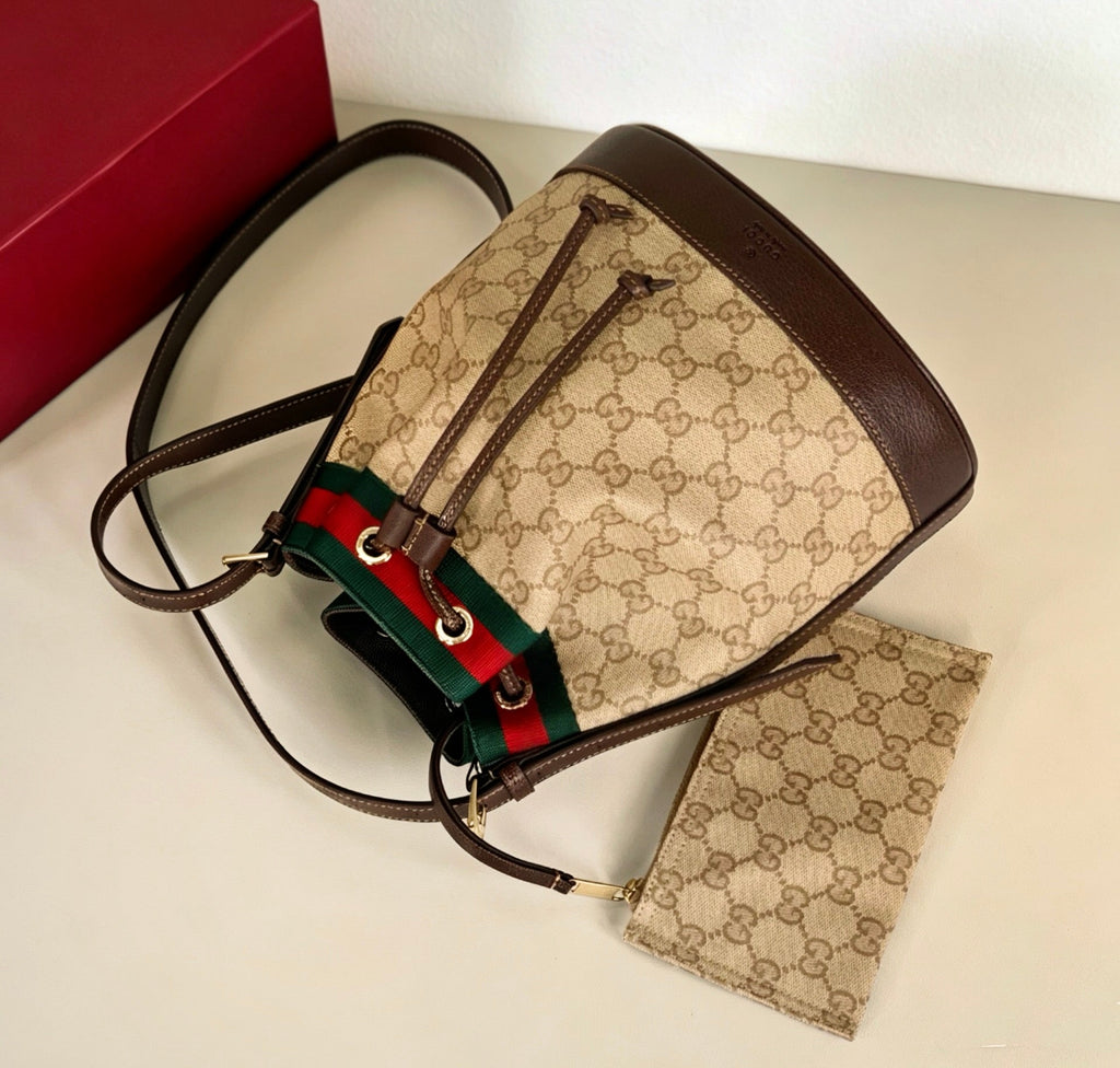 Gucci GG Venice Small Bucket Bag