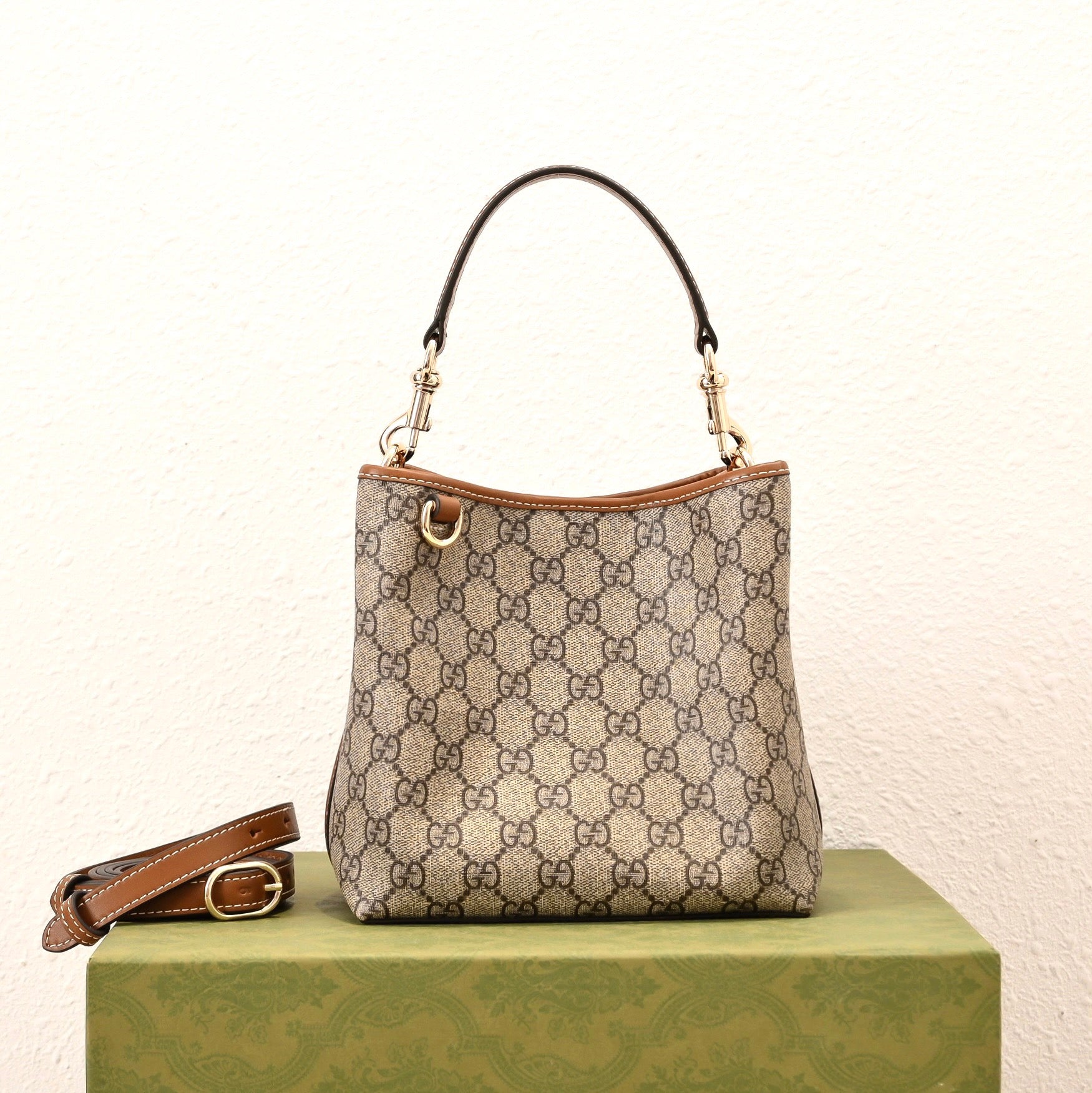 Gucci Emblem Bucket Bag