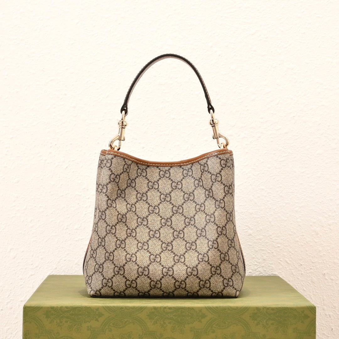 Gucci Emblem Bucket Bag