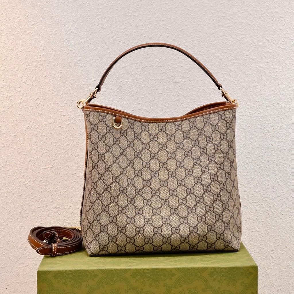 Gucci Emblem Bucket Bag