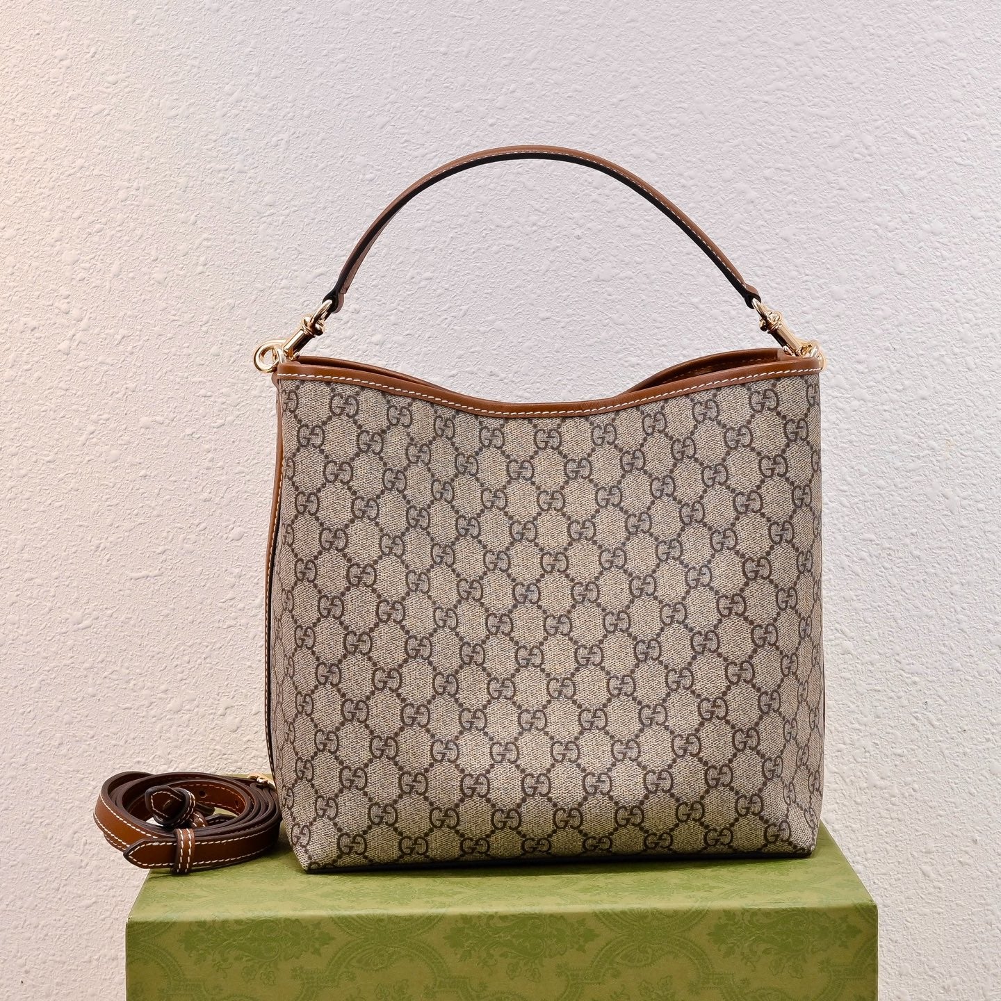 Gucci Emblem Bucket Bag