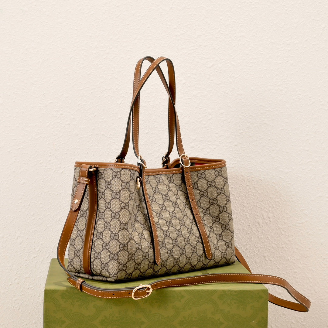 Gucci Emblem Small Tote Bag