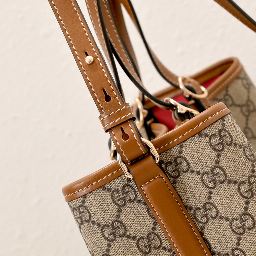 Gucci Emblem Small Tote Bag