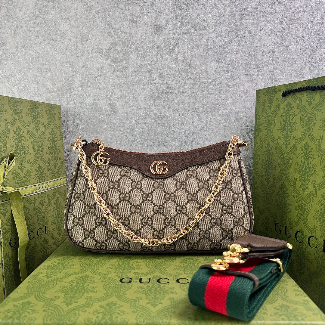 Gucci Ophidia Double G Shoulder Bag